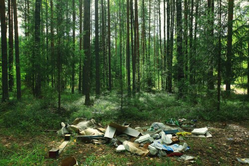 Environmentally friendly demolition waste disposal